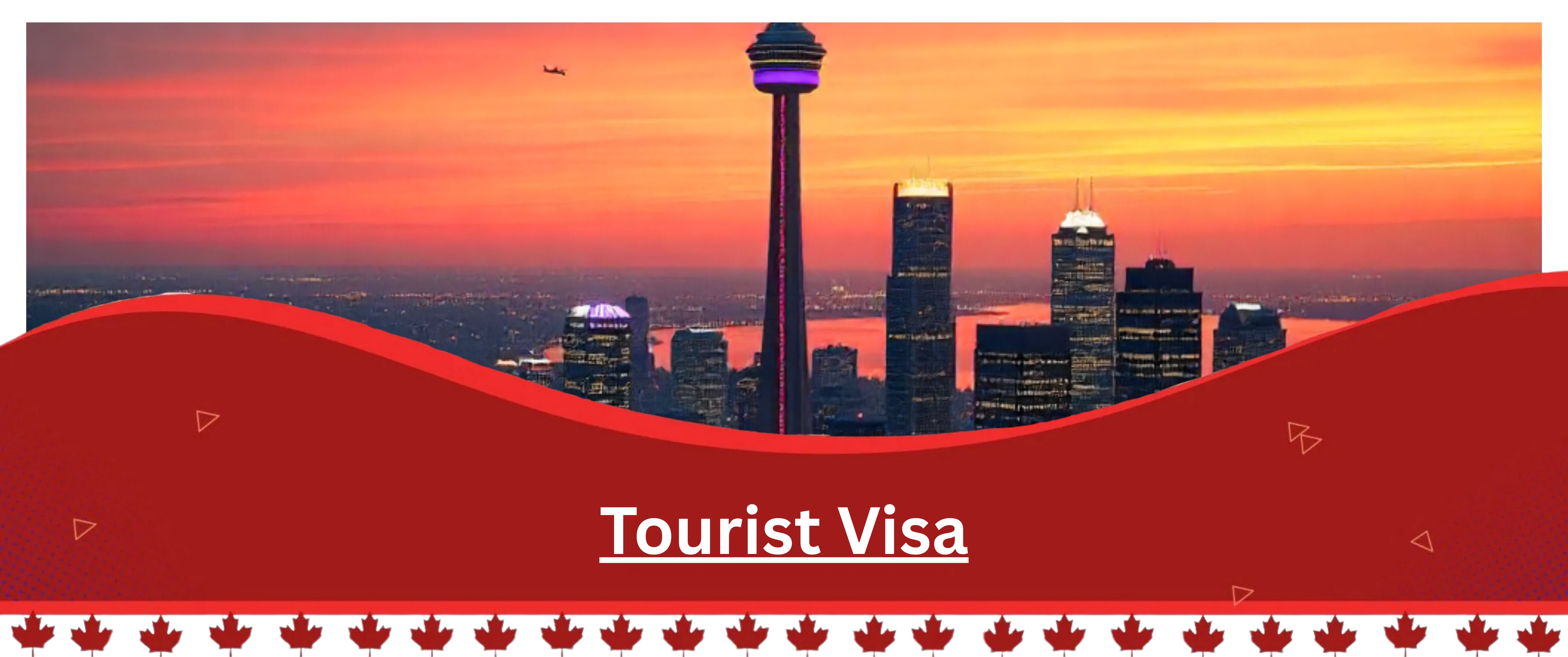 Canada Tourist Visa Banner for travelers with Isha Immigration